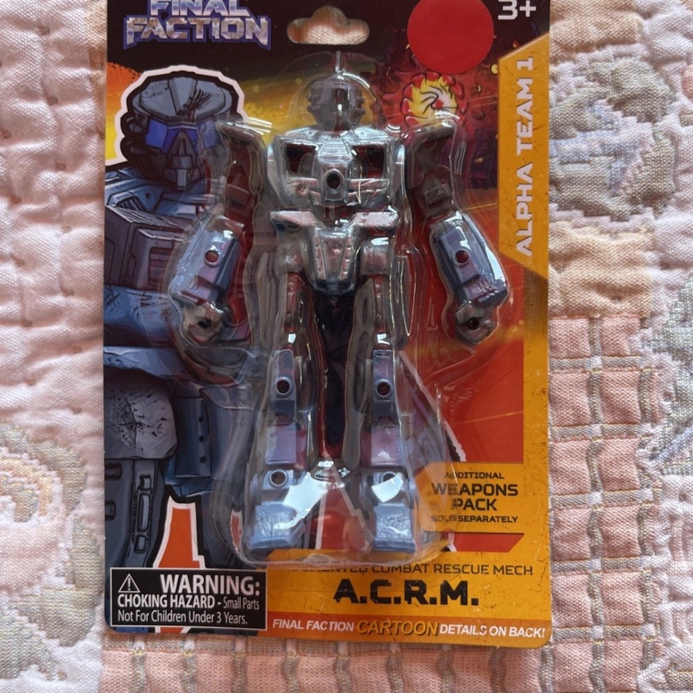A.C.R.M. Action Figure - Silver
